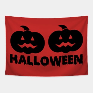 Halloween Simple Lettering Tapestry