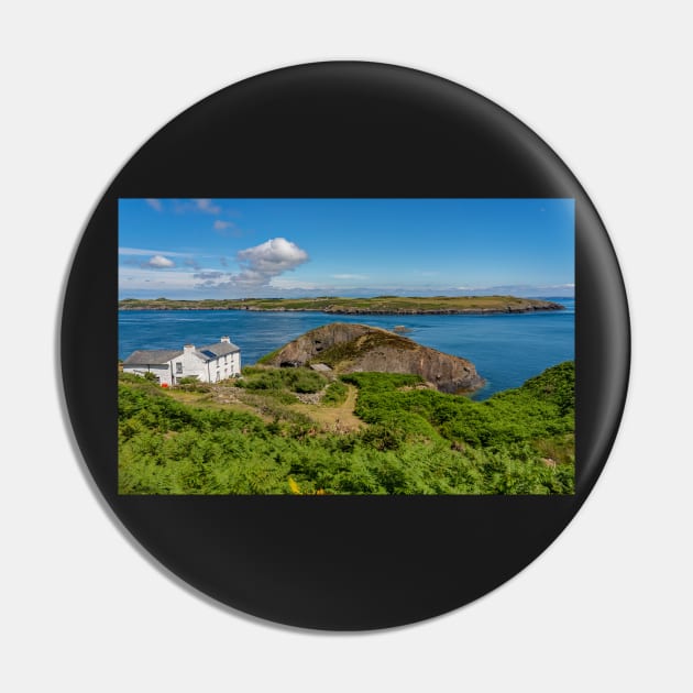 A view towards the white farmhouse on RSPB Ramsey Island, Pembrokeshire Pin by yackers1