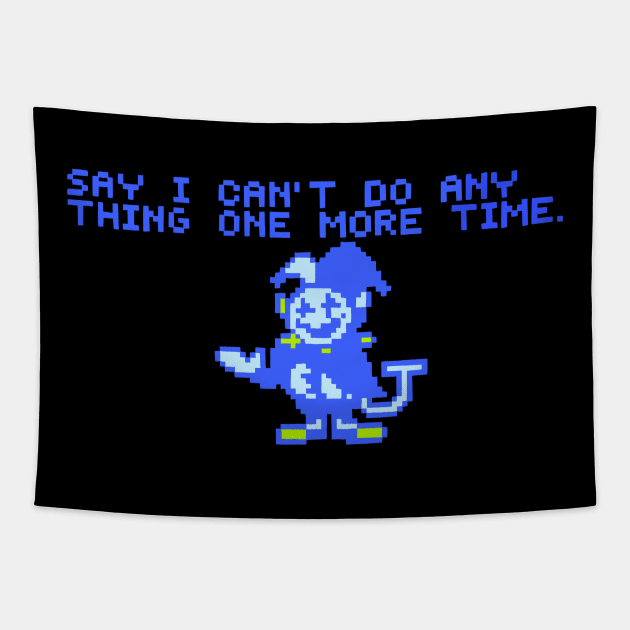 Jevil - Deltarune Tapestry by KnockDown