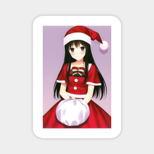 Santa Girl Magnet