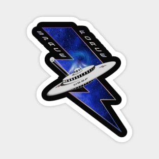 Space Force Mothership Modern Lightning Edition Magnet