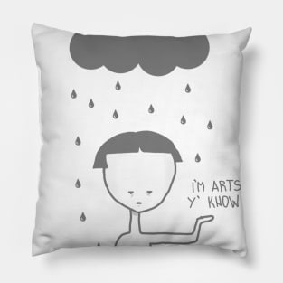 being artsy Pillow