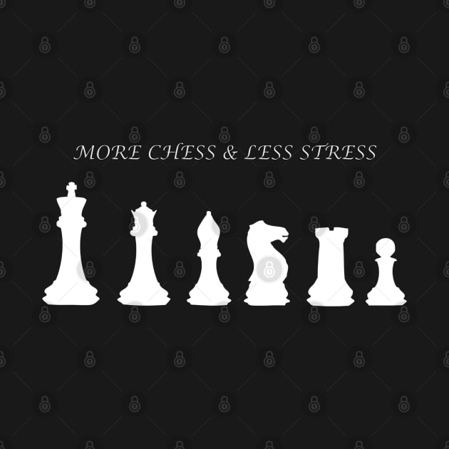 Chess Slogan - More Chess 1 by The Black Panther