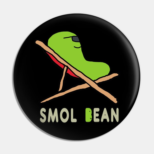 Smol Bean Pin by Mark Ewbie