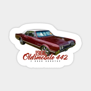 1966 Oldsmobile 442 2 Door Hardtop Magnet