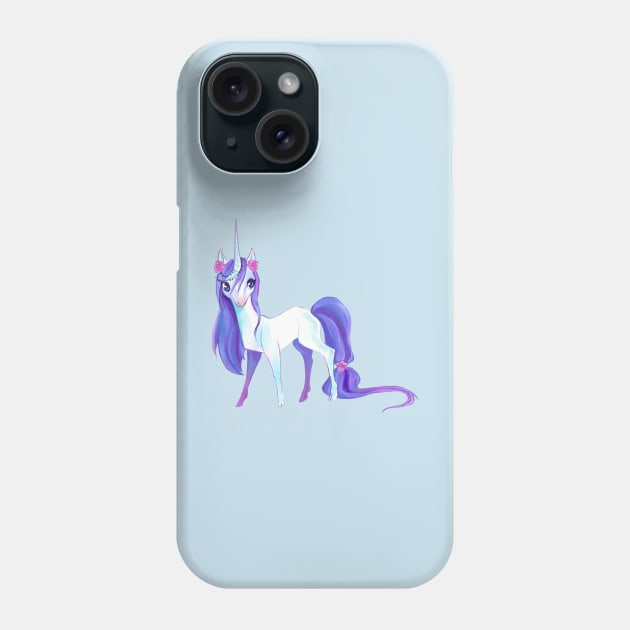 Rose Garden Unicorn Phone Case by KaijuCupcakes