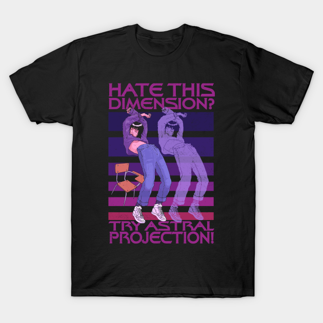 ASTRAL PROJECTION - Vaporwave - T-Shirt