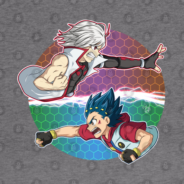 Beyblade Burst Evolution Shu Vs Valt Beyblade Hoodie Teepublic