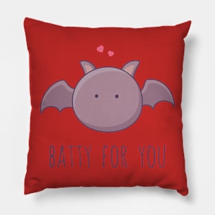 Batty For You Pillow