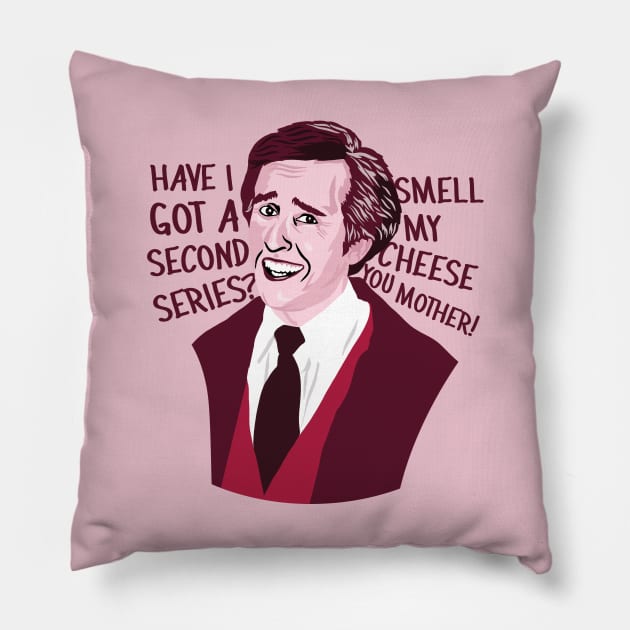 I'm Alan Partridge Portrait Quote Pillow by Phil Shelly Creative