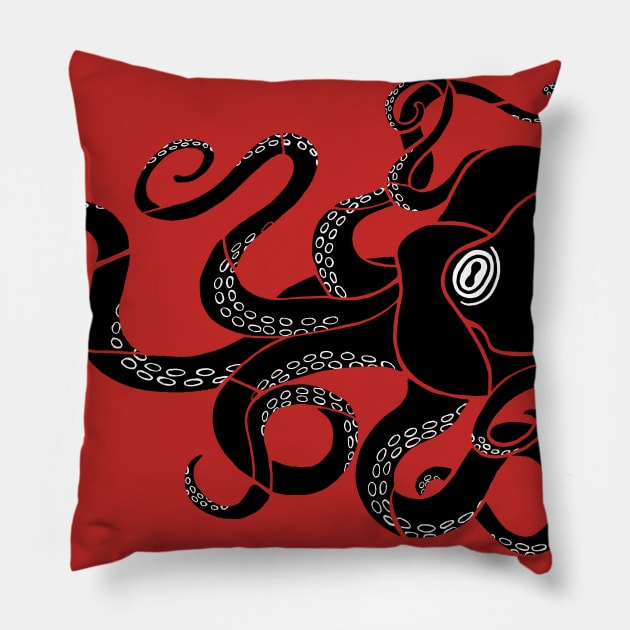 Octopus Pillow by R Honey Pots