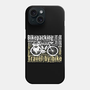Vintage  Bikepacking  Travel by Bike Phone Case