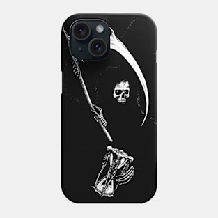 Bones and scythe Phone Case