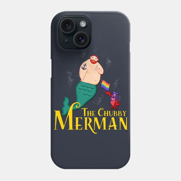 The Chubby Merman Phone Case by JasonLloyd