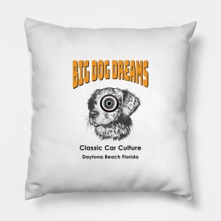 Daytona Beach Classic Car Culture Big Dog Dreams Pillow