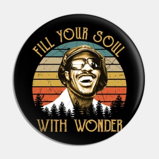 Stevie Wonder Classics Pin