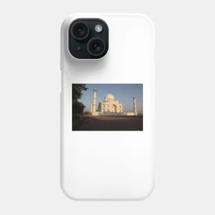 The Taj Mahal as the sun rises. Phone Case