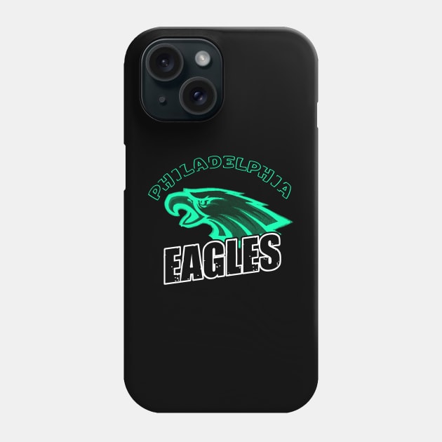 philadelphia eagles Phone Case by nowsadmahi