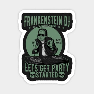 Frankenstein DJ Magnet