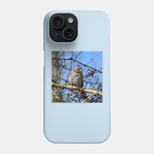 Wild birds, sparrow, wildlife gifts Phone Case