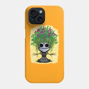 Blooming plant pot Phone Case