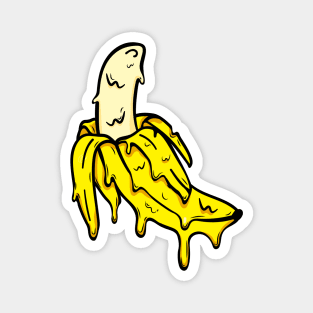 Melt banana Magnet