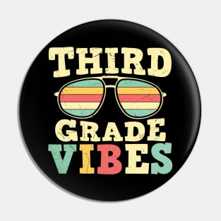 Back to School 3rd Grade Pin