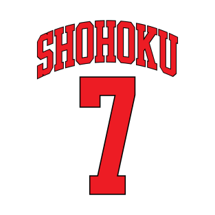 Shohoku Jersey #7 T-Shirt