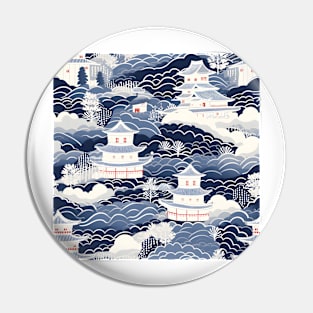 Castles Pattern 21 - Japan Pin