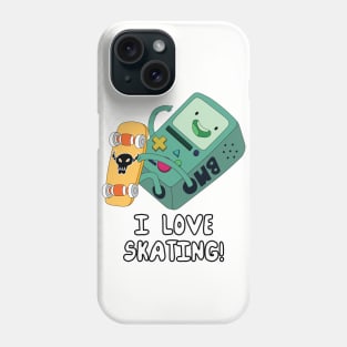 FanMade. I Love Skating! Phone Case