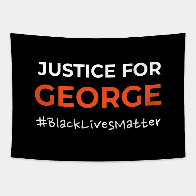 Justice For George Tapestry by Yasna