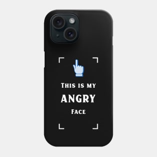 My angry face Phone Case