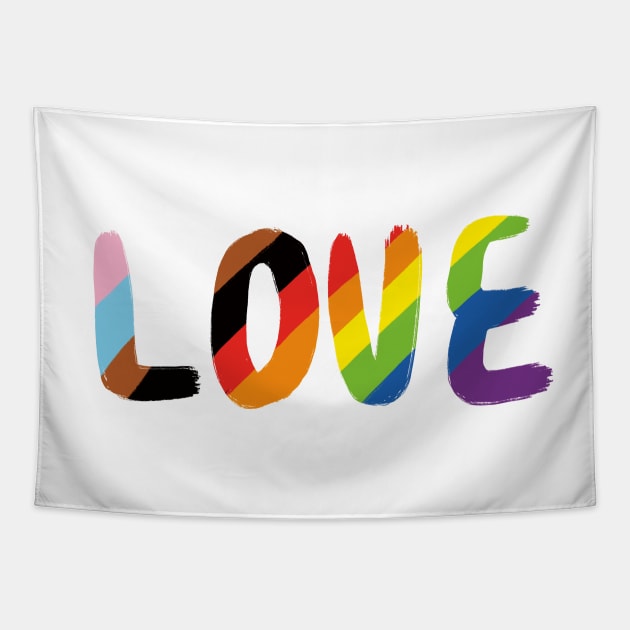 Love is Love Tapestry by Shimmery Artemis