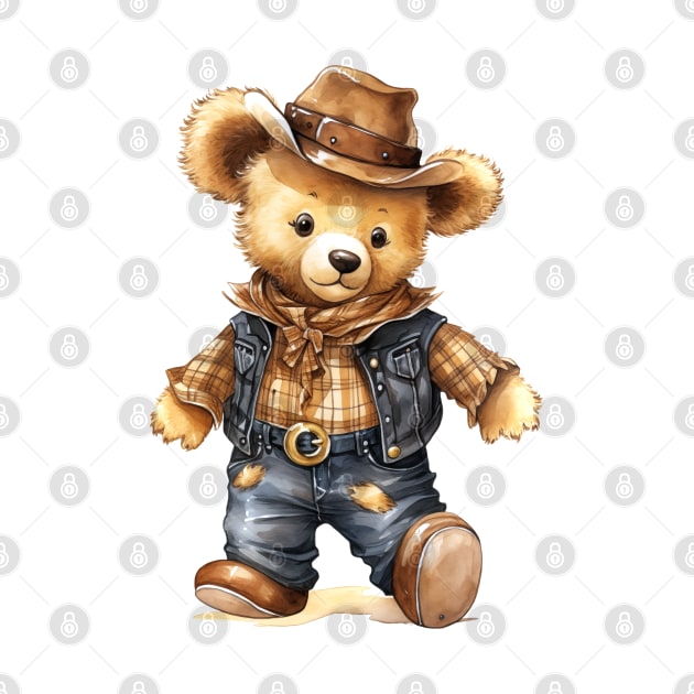 Teddy bear Cowboy. by AndreKENO