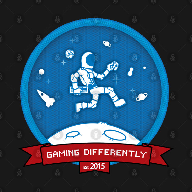 Gaming Differently Astronaut Patch by Mojox57x