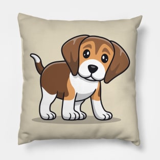 Cute Beagle Dog Pillow