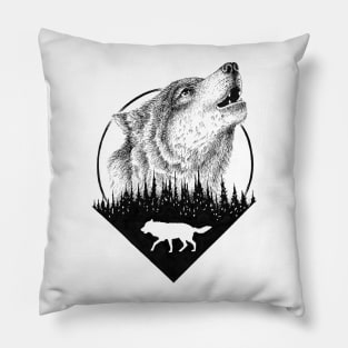 THE WOLF Pillow