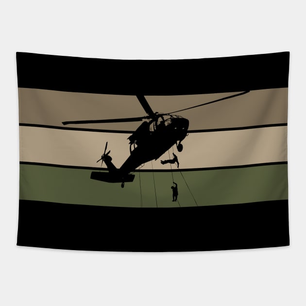 Air Assault Tapestry by Jared S Davies