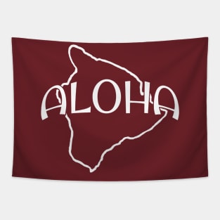 Aloha Big Island Tapestry