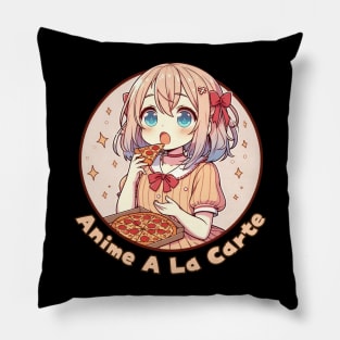 Pizza lover Anime girl Pillow