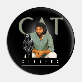 Cat stevens +++ 70s aesthetic Pin
