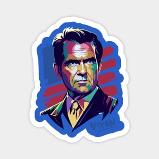 Richard Nixon Pop art Magnet