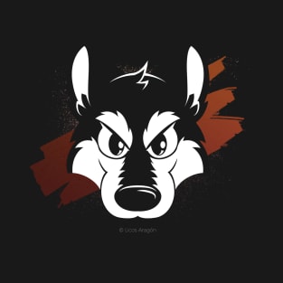 Toon wolf face T-Shirt