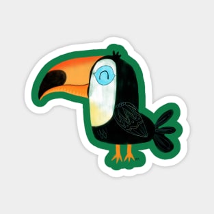 Tropical Toucan Bird Magnet