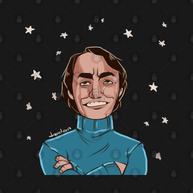 Carl Sagan by danddurand