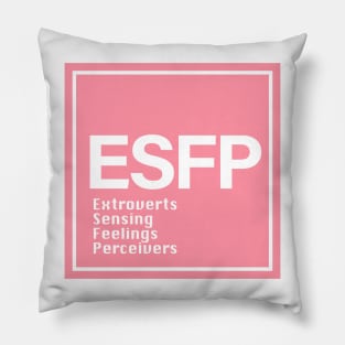 MBTI ESFP Pillow