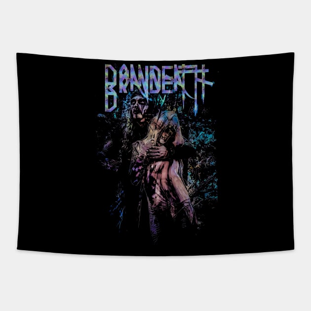 Graveyard Shift Tapestry by Brandeath