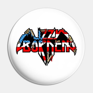 Lizzy Borden USA Pin