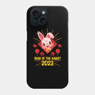 Good Luck Zodiac Happy Chinese New Year of the Rabbit Phone Case