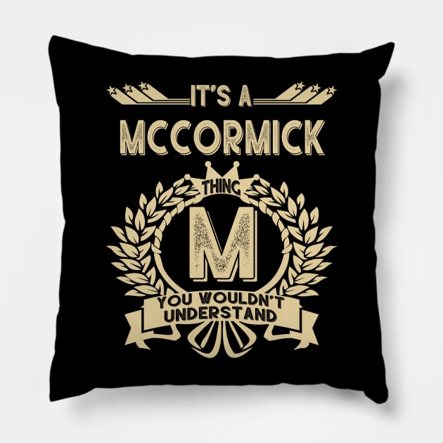 Mccormick Pillow by Ban Guns Not Books- Typography fullcolor